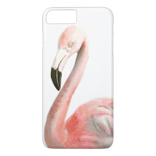 Capa iPhone 8 Plus/7 Plus Tropical Flamingo Bird