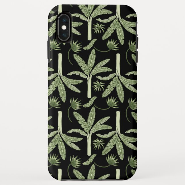 Capa Para iPhone, Case-Mate Tropical palm trees seamless pattern (Verso)