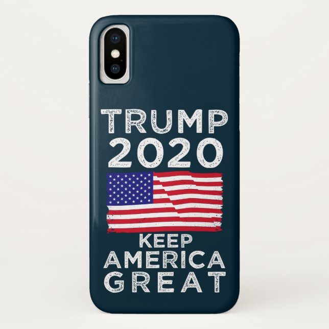 Capa Para iPhone, Case-Mate Trump 2020 : Manter o Excelente da América (Verso)