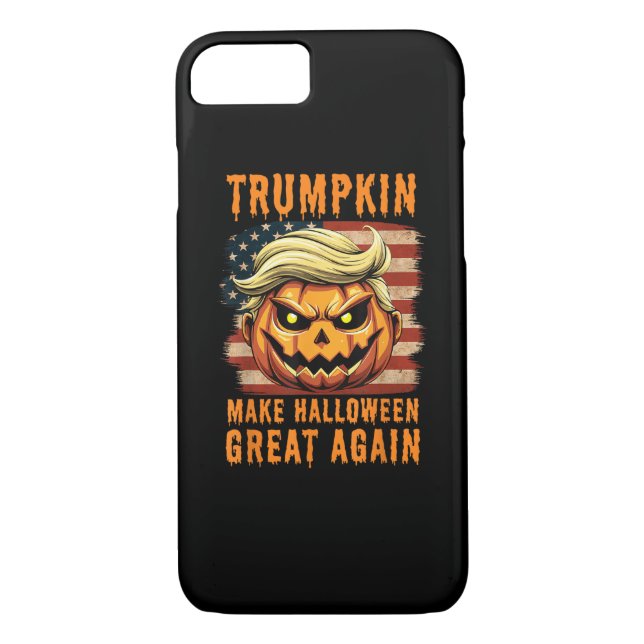 Capa Para iPhone, Case-Mate Trumpkin Halloween Pumpkin Faz Excelente De Hallow (Verso)