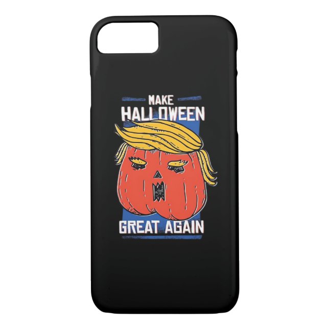 Capa Para iPhone, Case-Mate Trumpkin Halloween Pupmkin Clássico (Verso)
