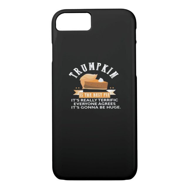 Capa Para iPhone, Case-Mate Trumpkin Pie Faz Excelente De Ação De Graças Novam (Verso)