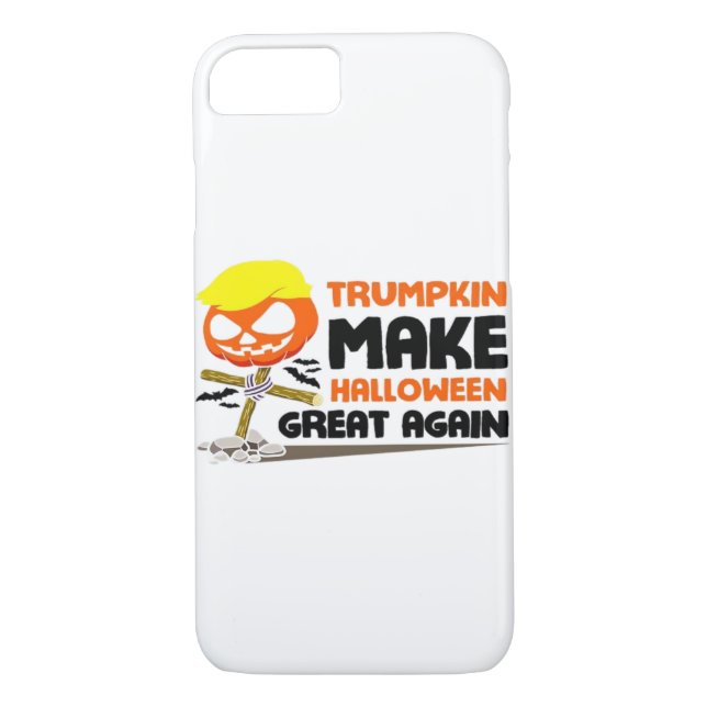 Capa Para iPhone, Case-Mate Trumpkin Pumpkin Halloween Clássico (Verso)