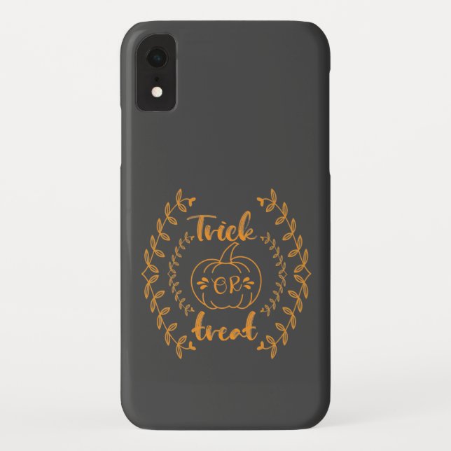 Capa Para iPhone, Case-Mate Truque ou tratamento no quadro das plantas (Verso)