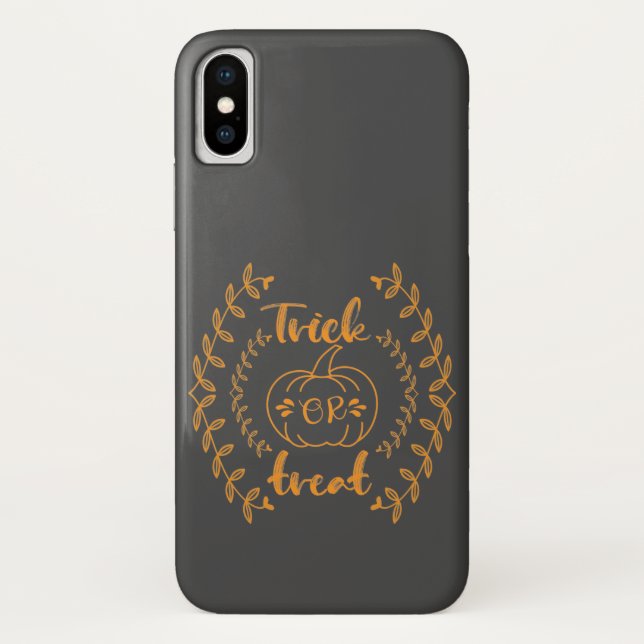 Capa Para iPhone, Case-Mate Truque ou tratamento no quadro das plantas (Verso)