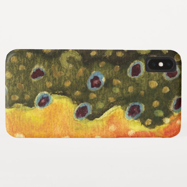 Capa Para iPhone, Case-Mate Truta Única para Pescadores de Mosca (Verso (Horizontal))