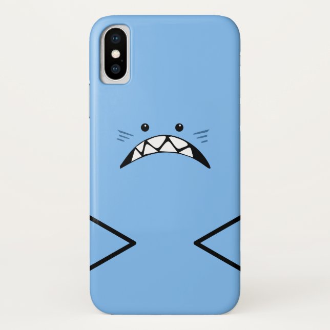 Capa Para iPhone, Case-Mate Tubarão Derpy (Verso)