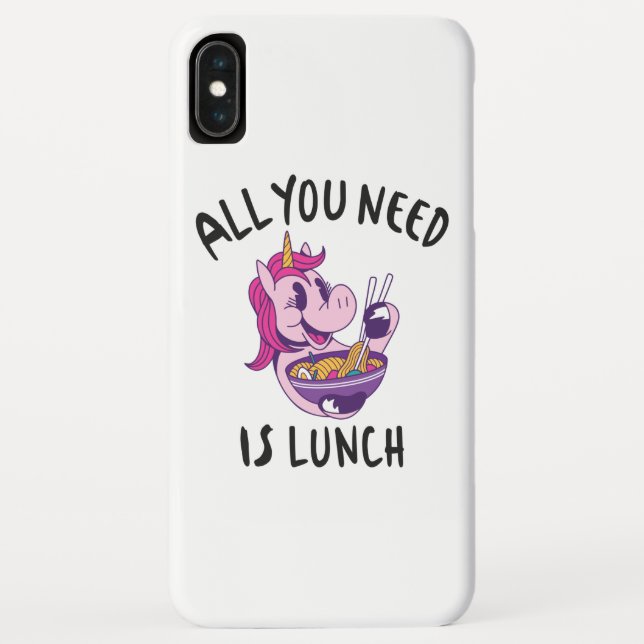 Capa Para iPhone, Case-Mate Tudo que você precisa é do almoço (Verso)