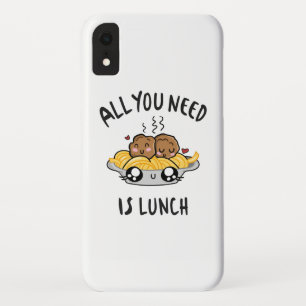 Capa Para iPhone Da Case-Mate Tudo que você precisa é do almoço