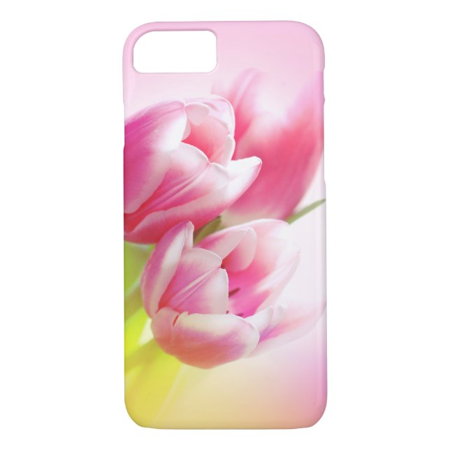 Capa Para iPhone, Case-Mate Tulipas cor-de-rosa bonitas (Verso)