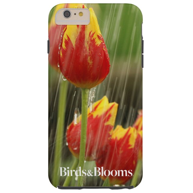 Capa Para iPhone, Case-Mate Tulipas do primavera (Verso)