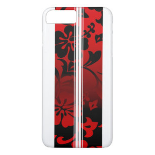 Capa iPhone 8 Plus/7 Plus Túneis Praia do Havaí Surfboard
