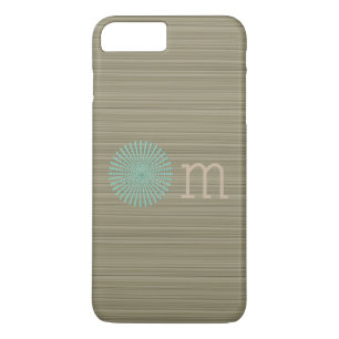 Capa Para iPhone Da Case-Mate Turquesa de azeite verde-oliva listras congeladas