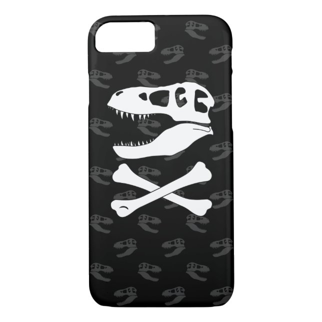 Capa Para iPhone, Case-Mate Tyrannosaurus Rex Jolly Roger (Verso)