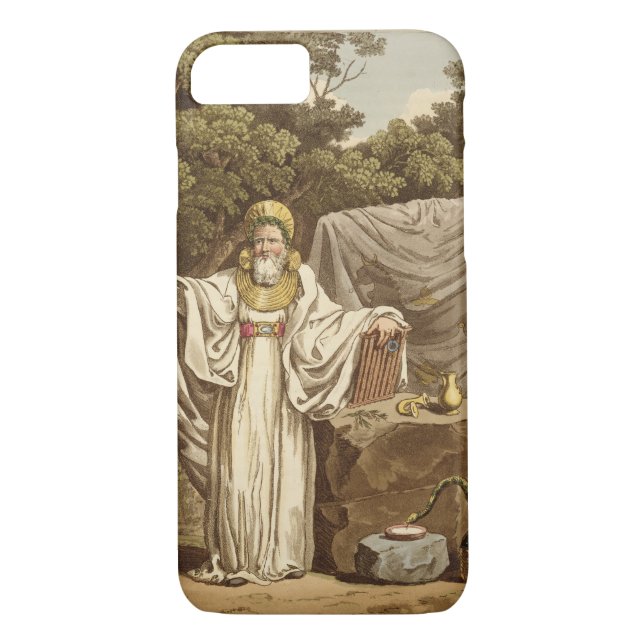 Capa Para iPhone, Case-Mate Um Druid do arco em seu hábito judicial, gravado (Verso)