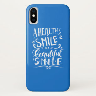 Capa Para iPhone Da Case-Mate Um sorriso saudável é um sorriso bonito