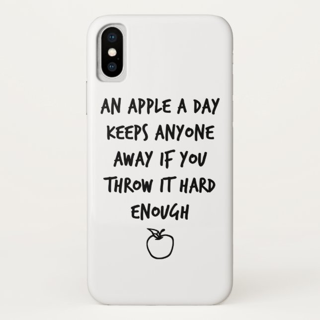 Capa Para iPhone, Case-Mate Uma Apple A Day (Verso)