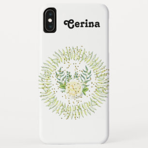 Capa Para iPhone Da Case-Mate Uma coroa de Rosa A e cintilações
