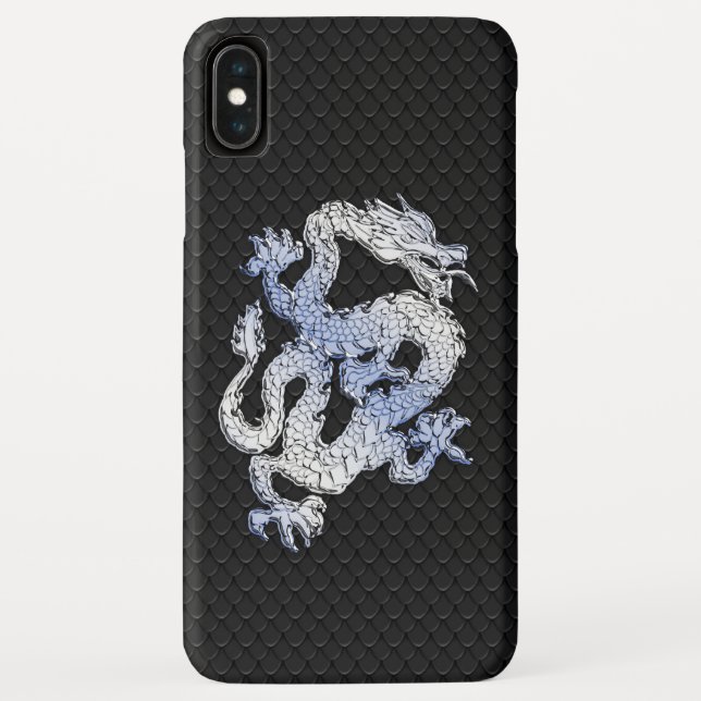 Capa Para iPhone, Case-Mate Uma expressão Dragão no Impressão de Pele Cobra pr (Verso)