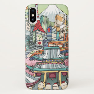 Capa Para iPhone Da Case-Mate Uma vista de Tokyo