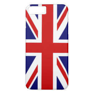 Capa iPhone 8 Plus/7 Plus Union Jack Flag do Reino Unido