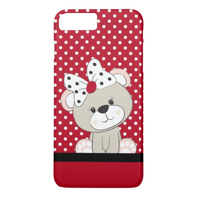 Capa Para iPhone, Case-Mate ursinho fofo (Verso)