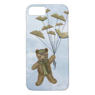 Capa iPhone 8/ 7 Urso com Borboletas de Livro 3