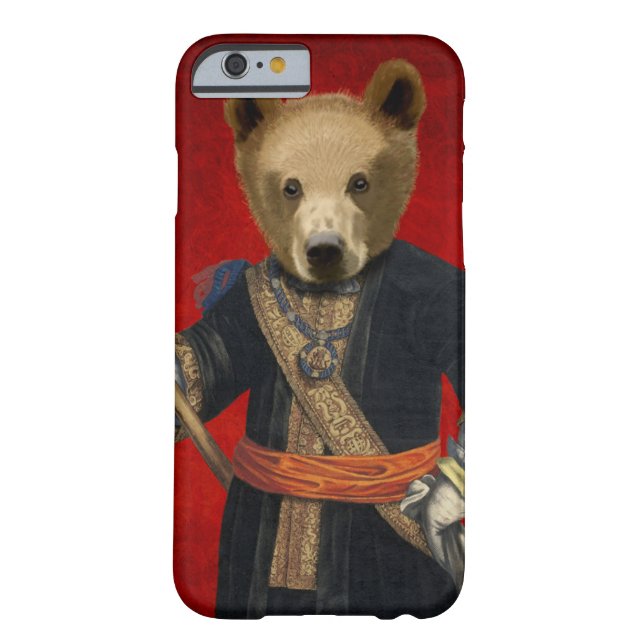 Capa Para iPhone, Case-Mate Urso em Robôs Azuis 3 (Verso)