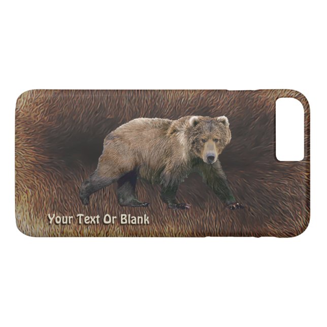 Capa Para iPhone, Case-Mate Urso Kodiak Com Peles De Caribe (Verso (Horizontal))