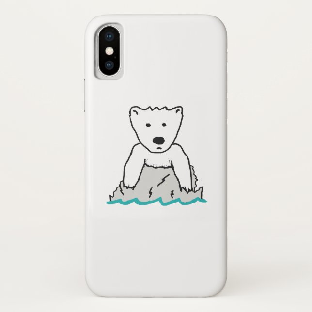 Capa Para iPhone, Case-Mate Urso polar (Verso)