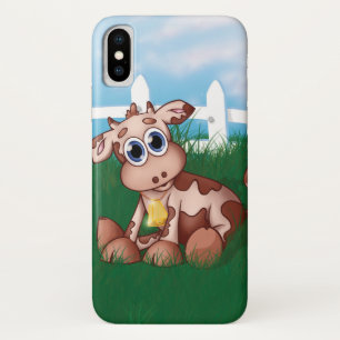 Capa Para iPhone Da Case-Mate Vaca bebê em um campo