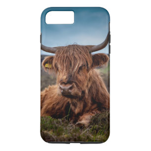 Capa iPhone 8 Plus/7 Plus Vaca Highland