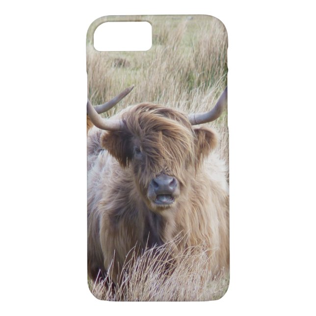 Capa Para iPhone, Case-Mate Vaca Highland escocesa (Verso)
