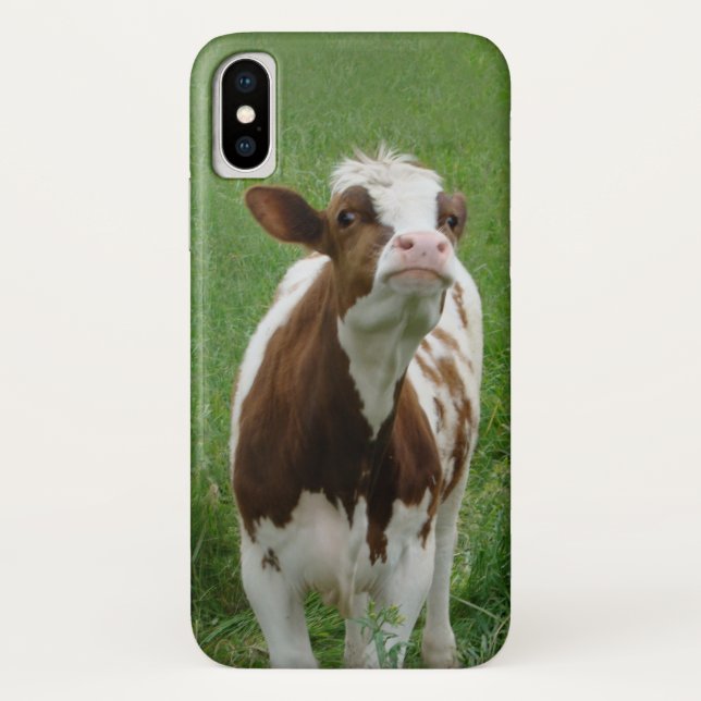 Capa Para iPhone, Case-Mate Vaca leiteira na Fazenda (Verso)
