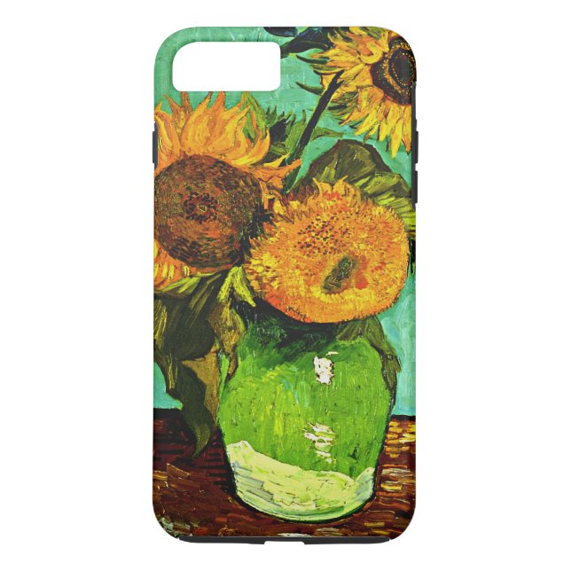 Capa Para iPhone, Case-Mate Van Gogh - Girassóis, Três (Verso)