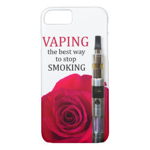 Capa iPhone 8/ 7 Vaping e rosa