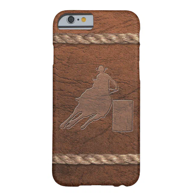 Capa Para iPhone, Case-Mate Vaqueira do rodeio couro corda do