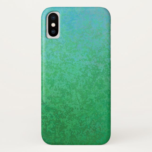 Capa Para iPhone, Case-Mate Variações Verdes legal com Gradiente (Verso)