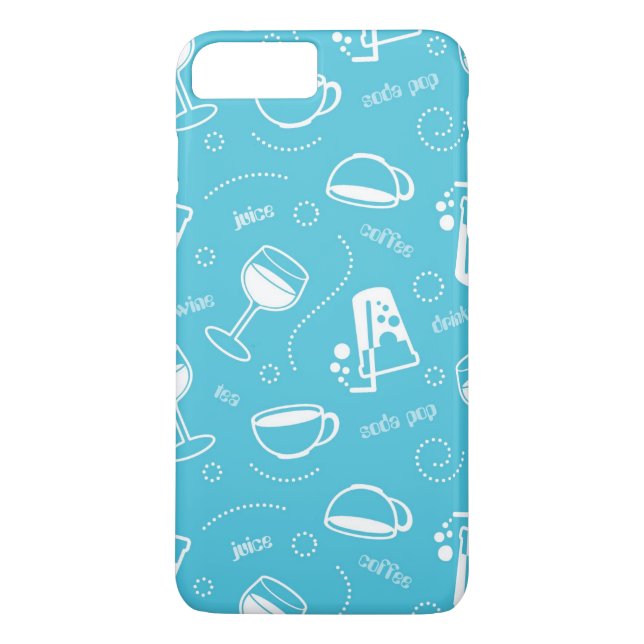 Capa Para iPhone, Case-Mate Várias bebidas (Verso)