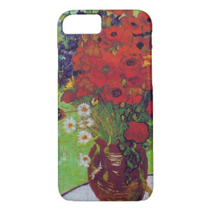 Capa iPhone 8/ 7 Vase com Cornflower e Poppies, Van Gogh