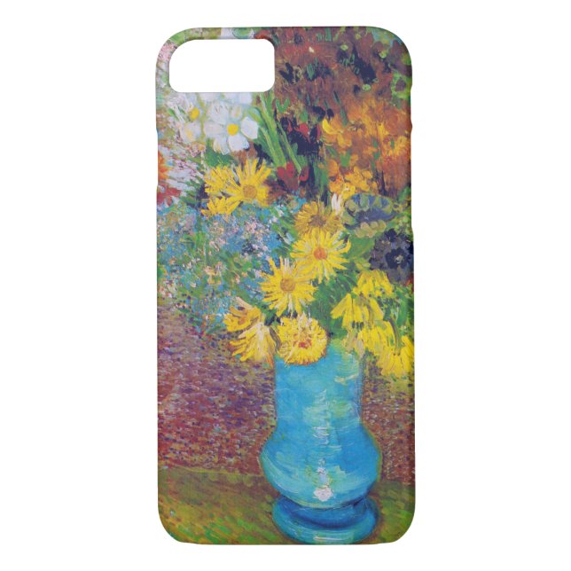 Capa Para iPhone, Case-Mate Vase com margaridas e anêmonas, Van Gogh (Verso)