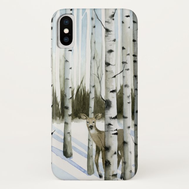 Capa Para iPhone, Case-Mate Veado em neve (Verso)