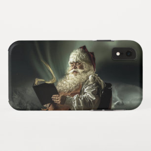 Capa Para iPhone Da Case-Mate Velho Papai Noel Lendo Sua Lista