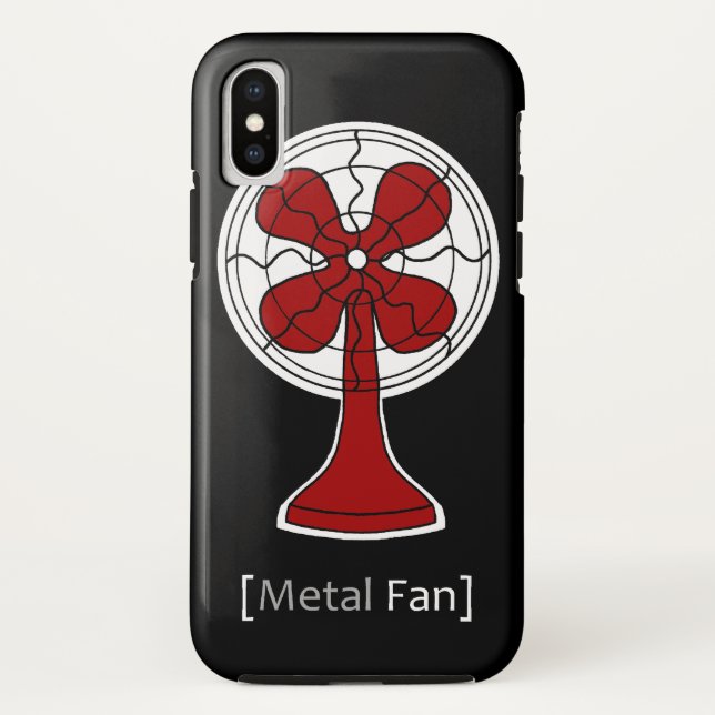 Capa Para iPhone, Case-Mate Ventilador metálico (Verso)