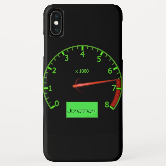 Capa Para iPhone, Case-Mate Ventilador personalizável do carro de cabeça de ve (Verso)