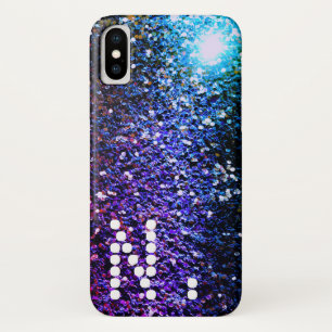 Capa Para iPhone Da Case-Mate Verdes e Purple Comet stars e Monograma