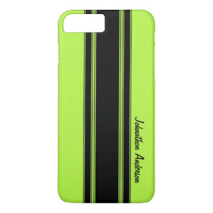 Capa iPhone 8 Plus/7 Plus Verdes limões modernos com nomes