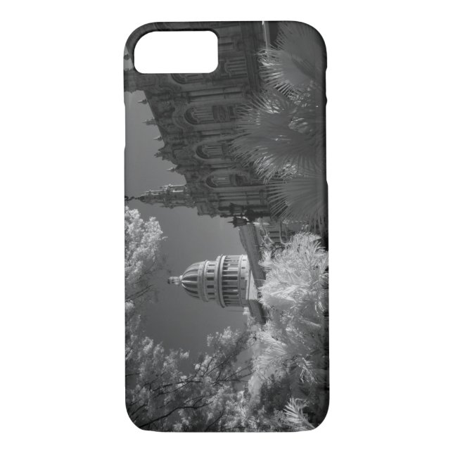 Capa Para iPhone, Case-Mate Vermelho infravermelho da cúpula do edifício do Ca (Verso)