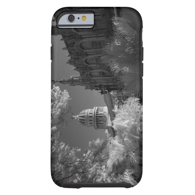 Capa Para iPhone, Case-Mate Vermelho infravermelho da cúpula do edifício do Ca (Verso)