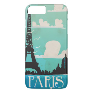 Capa Para iPhone Da Case-Mate Viagens vintage de Paris